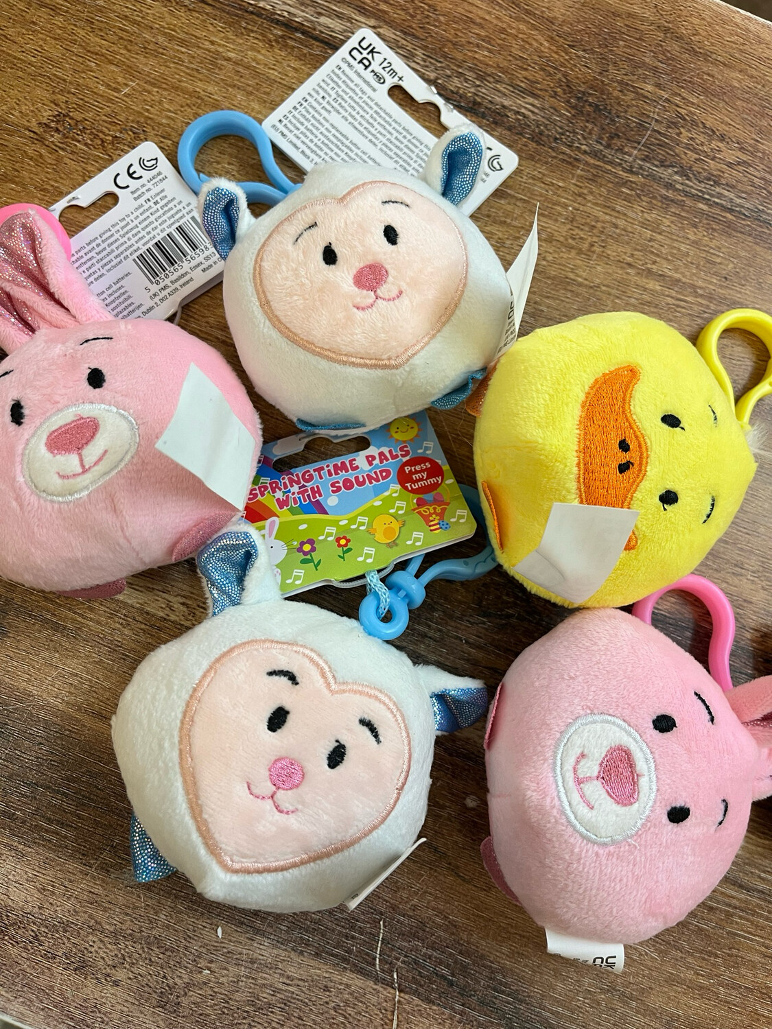 Spring Time Clip On Toy With Sound