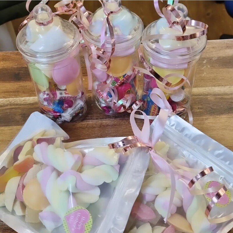 Mother’s Day pick n mix Sweet Pouch or jar