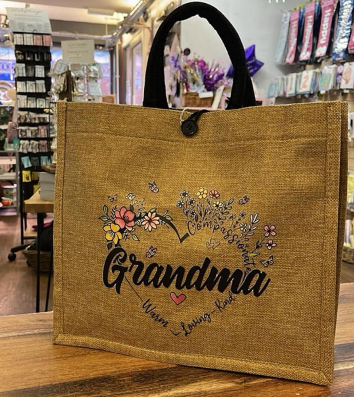 Grandma Hessian Bag