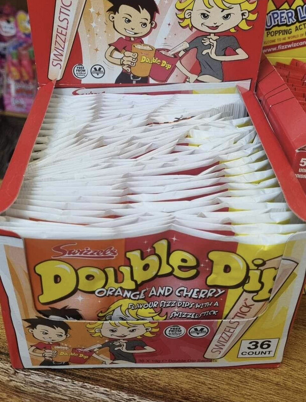 Swizzles Double Dip - Cherry &amp; Orange Flavour