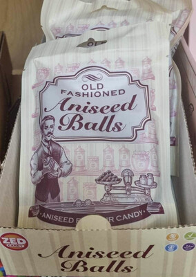 Zed Candy Old Fashioned Aniseed Balls 150g Pouch