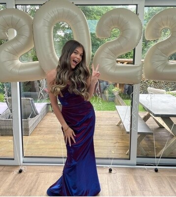  2026 Number balloons set of 4