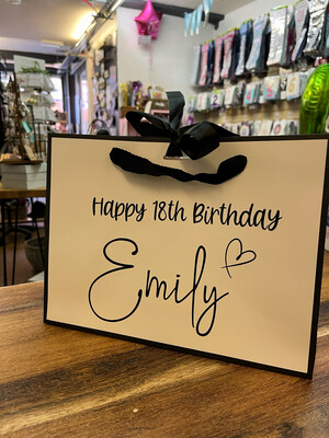 Personalised Gift Bag - Medium