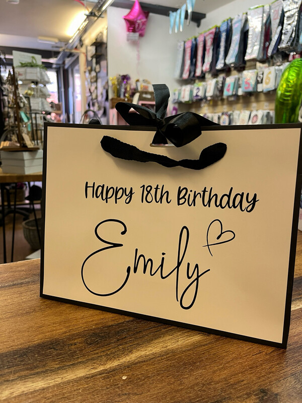 Personalised Gift Bag - Medium