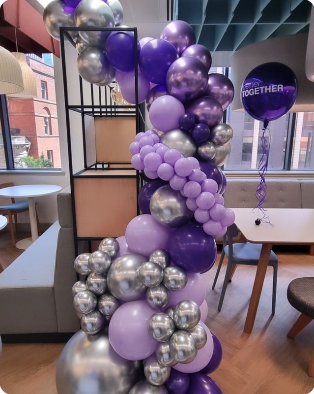 Half balloon arch/garland STANDARD 