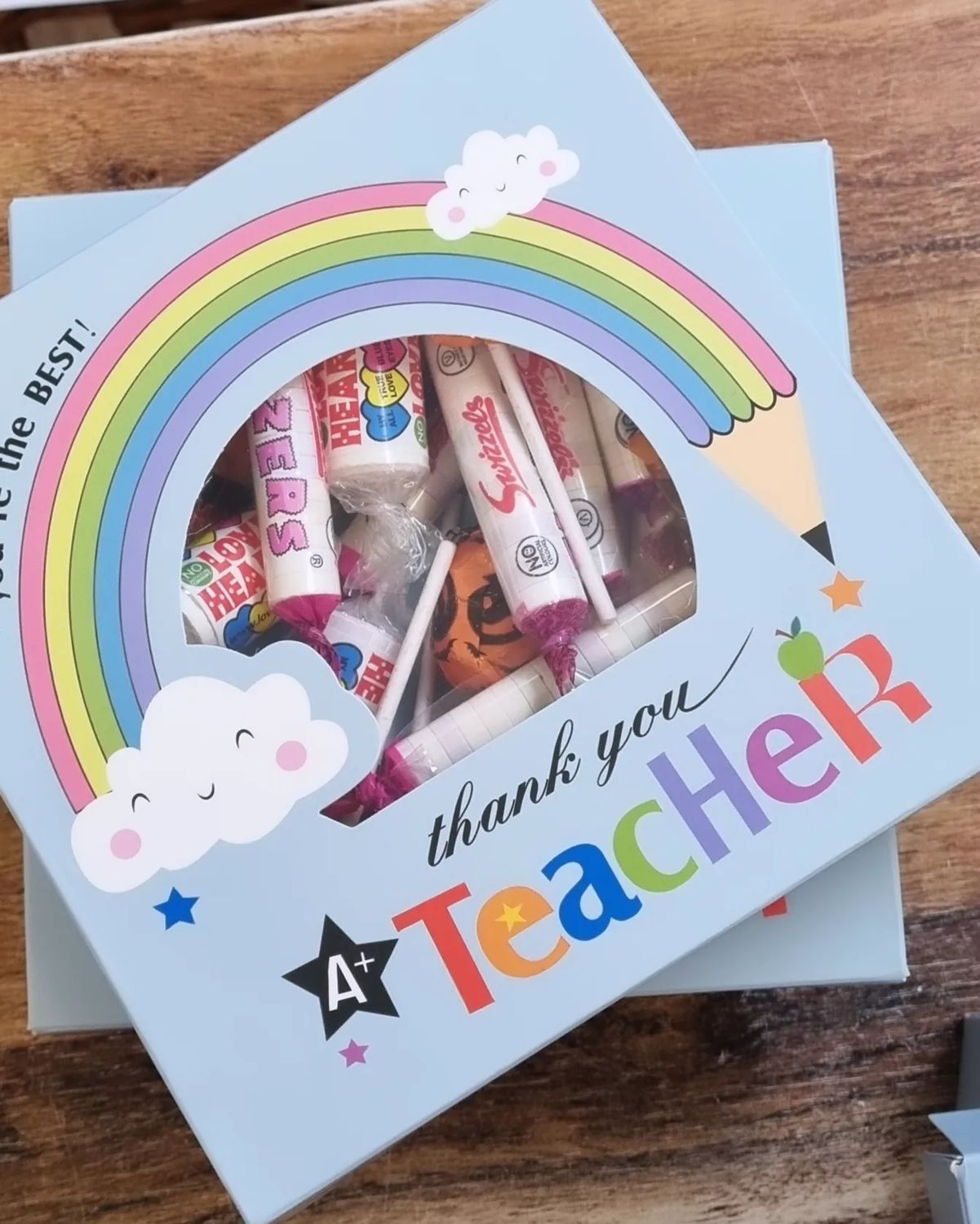 Teacher sweet boxes