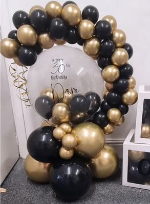 Bubble balloon personalised - base large