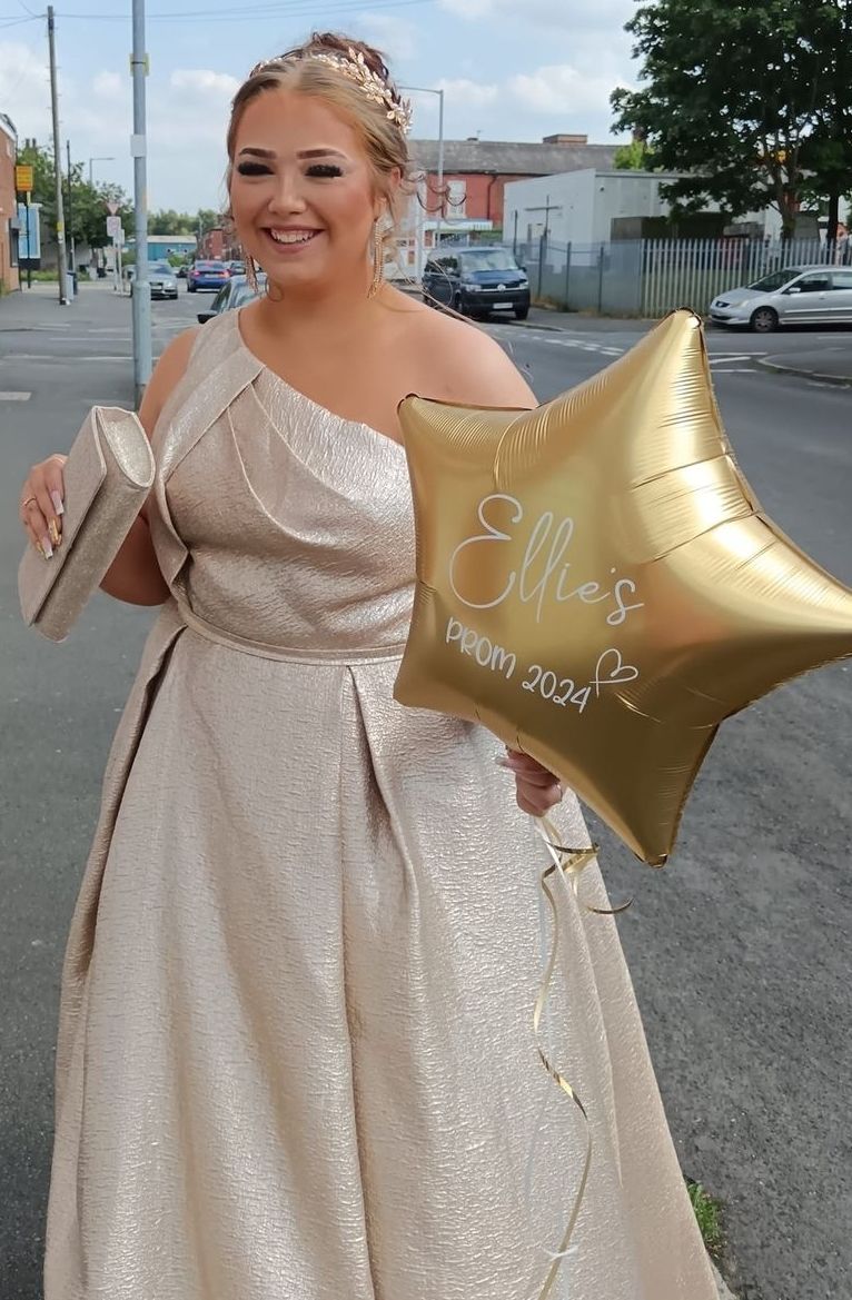 Personalised prom balloon