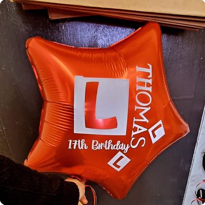 Learner driver balloon
