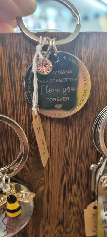 Metal KeyRings - Nan