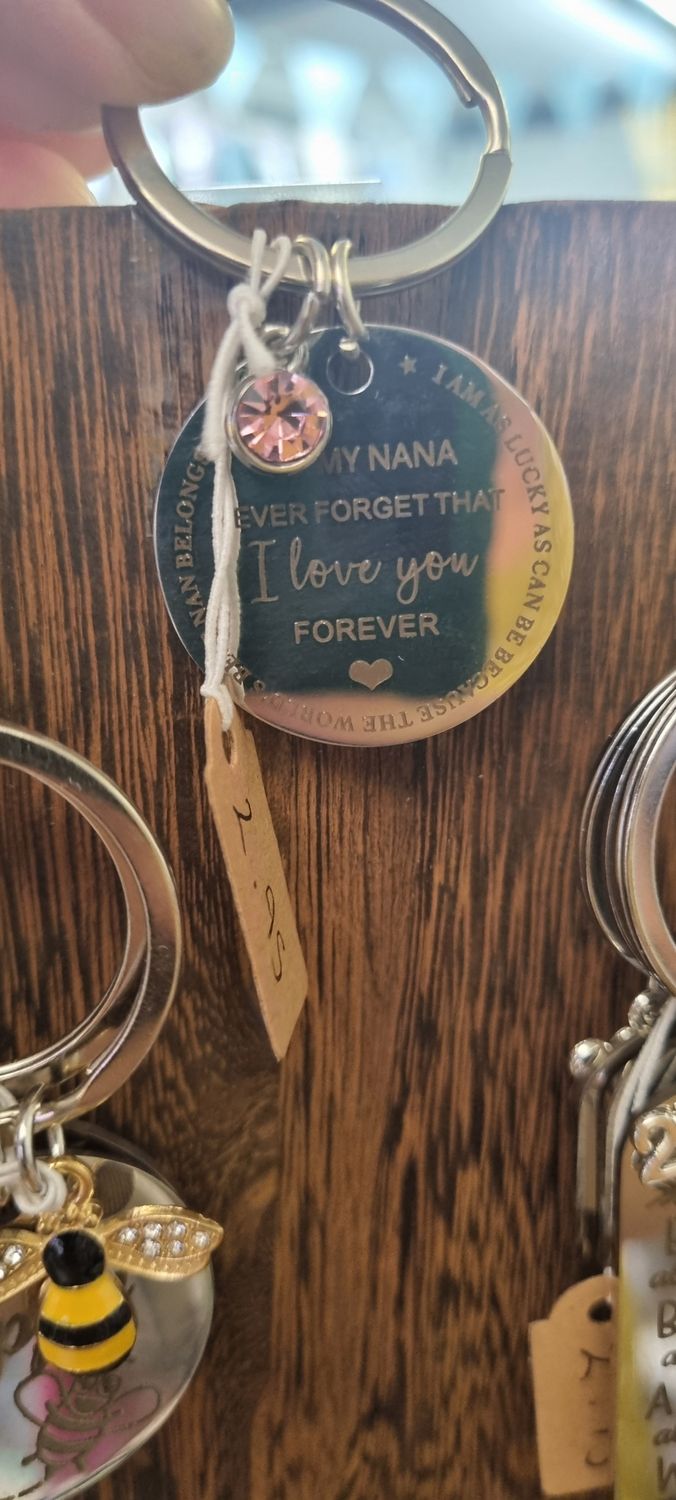 Metal KeyRings - Nan