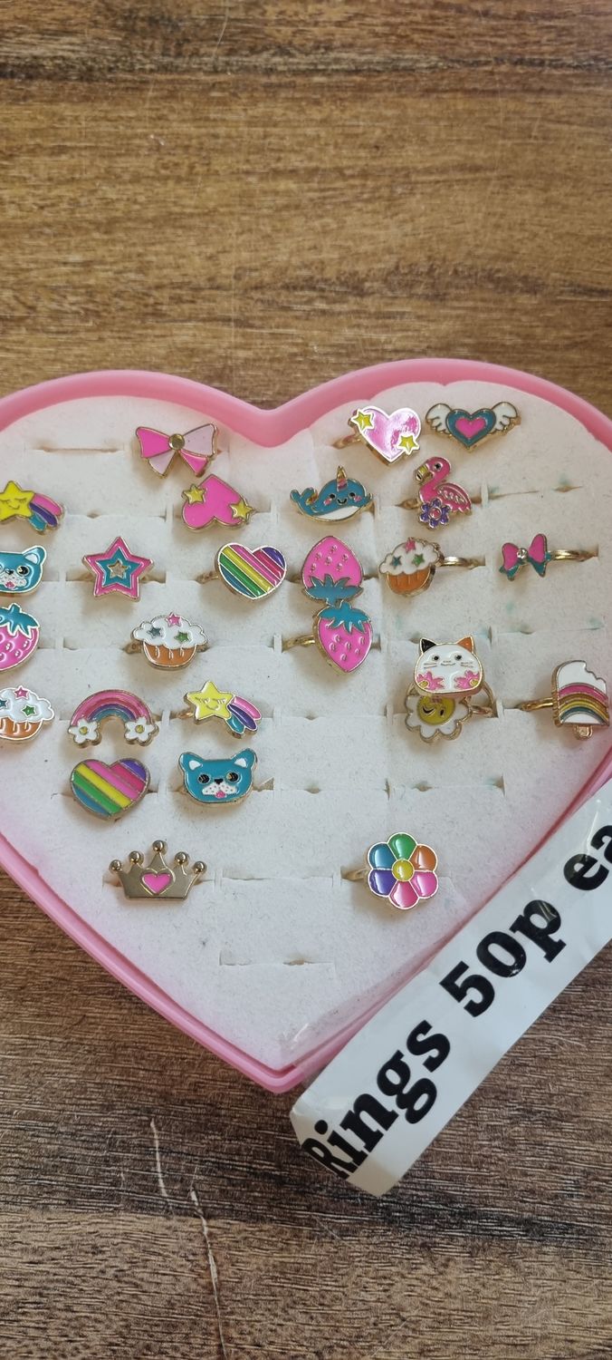 Childrens rings (random design will be selected)