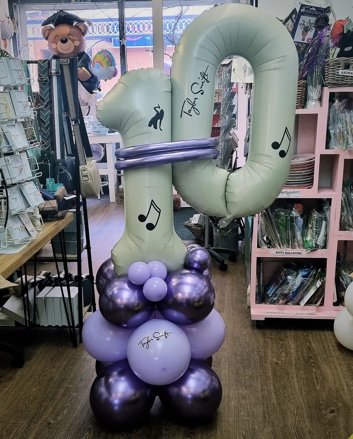 Taylor swift age balloon