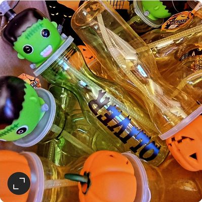 Halloween Character Bottle - Can Be Personalised