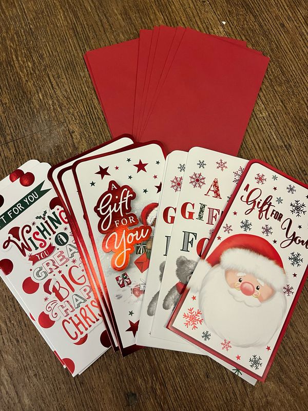 Christmas Money Wallets &amp; Envelopes