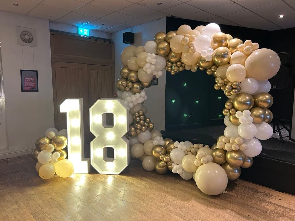 Half Or Full balloon hoop