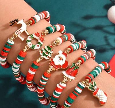 Christmas stretchy bracelet 