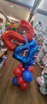 New Years Eve balloon display 