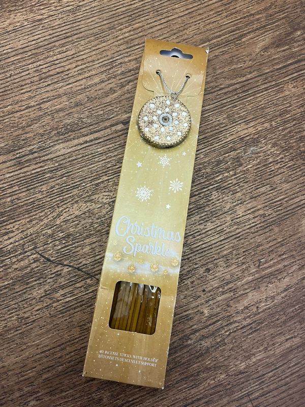 Christmas Sparkle Incense Sticks GOLD Christmas Sparkle Incense Sticks GOLD