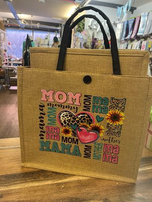 Mama / Mom Hessian Bag