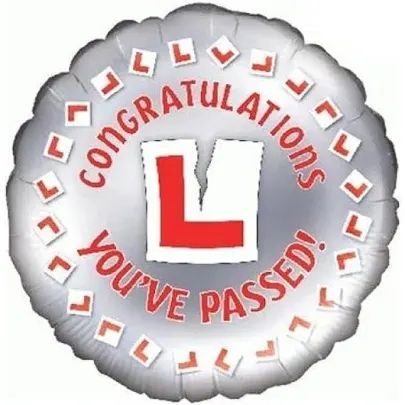 Passed driving test balloon