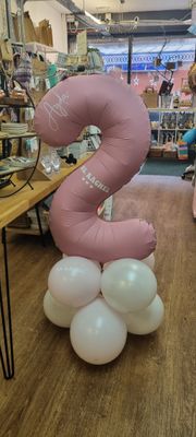 Miss Rachel balloon tower