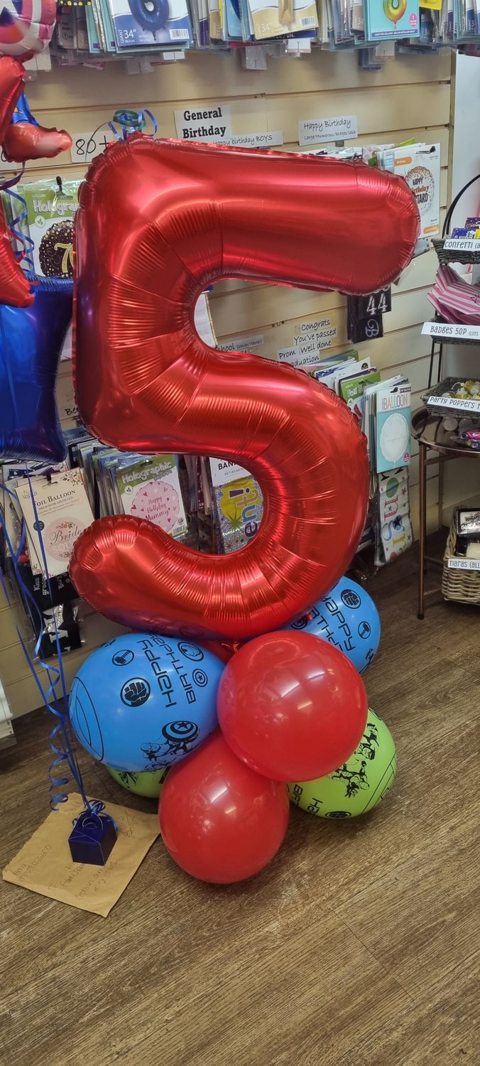 Avengers balloon stack any age