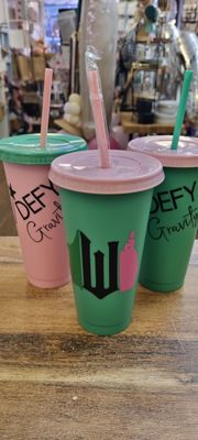 Wicked cups/beaker &amp; straw