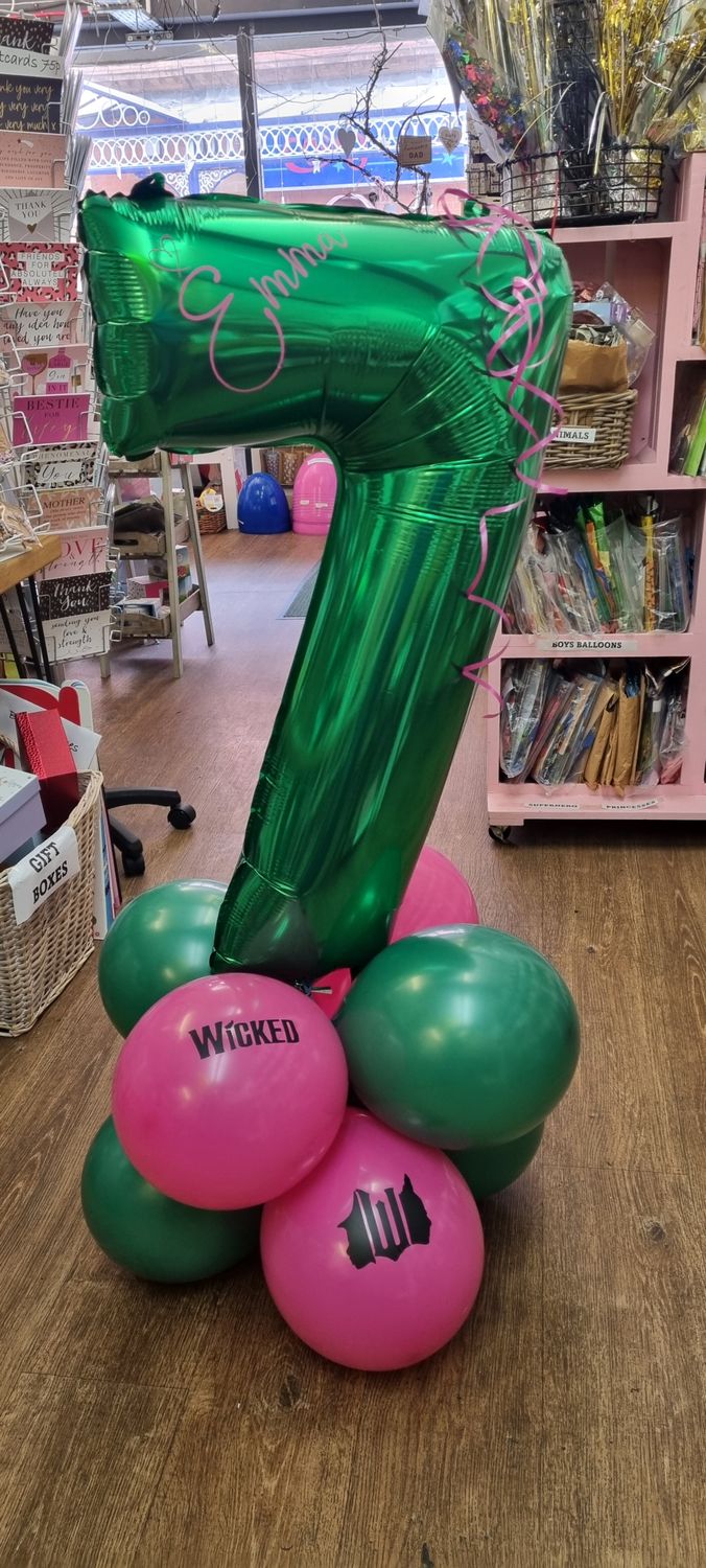 Wicked balloon coloum