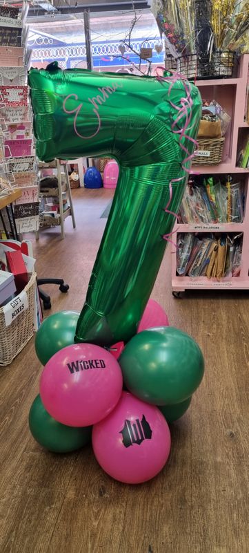 Wicked balloon coloum