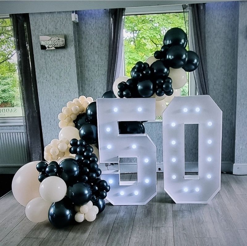 OVER LED balloon Cluster (balloons only)