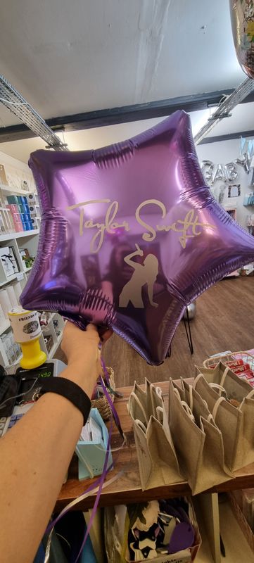 Taylor swift star balloon 