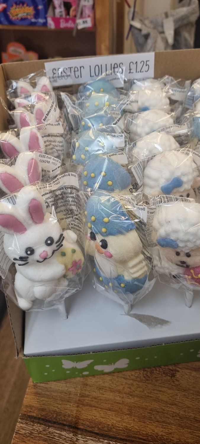 Easter mallow lolly