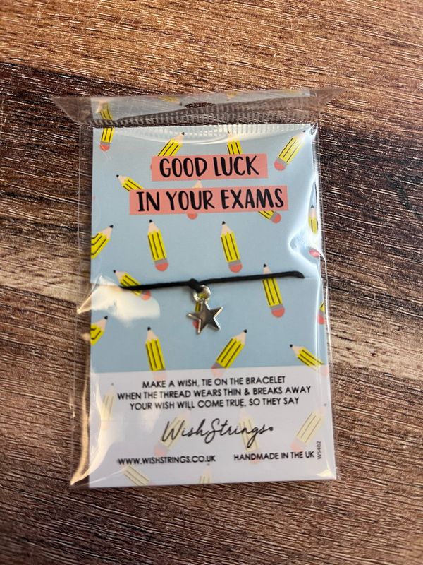 Good Luck In Your Exams - Wish String Bracelet