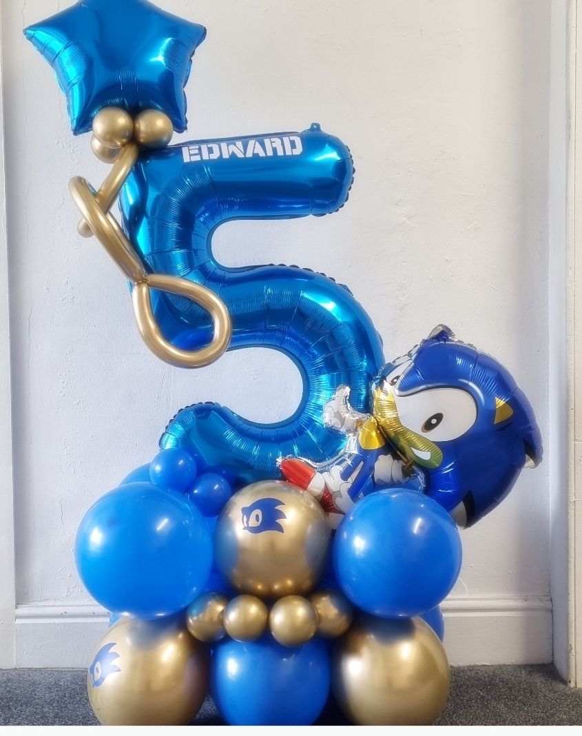 SONIC balloon number tower 