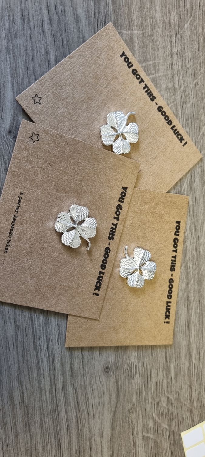 Good luck silver charm