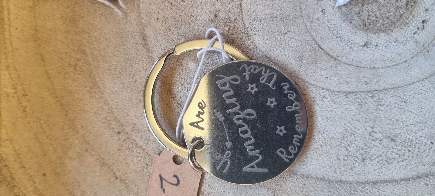 You are amazing keyring 