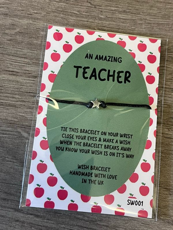 An Amazing Teacher - Wish String Bracelet
