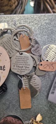 Thank you for being you keyring