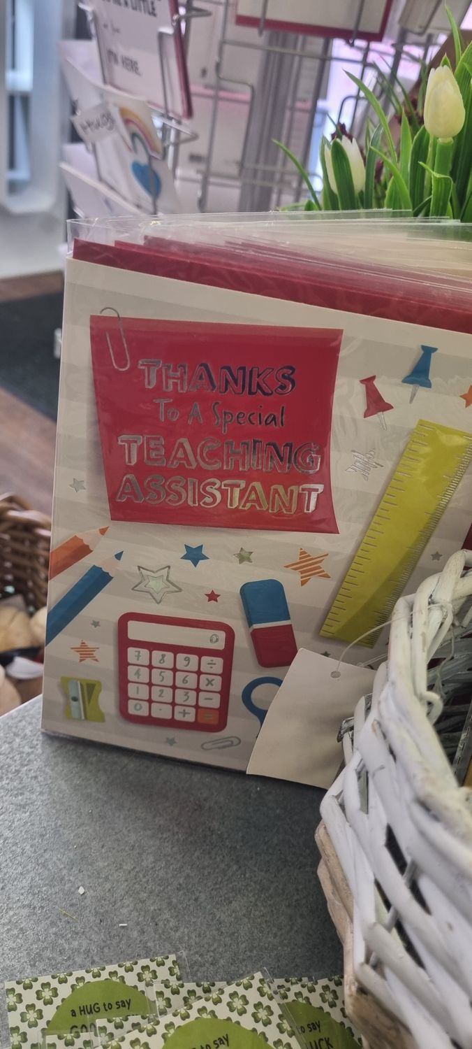 Teaching assistant card