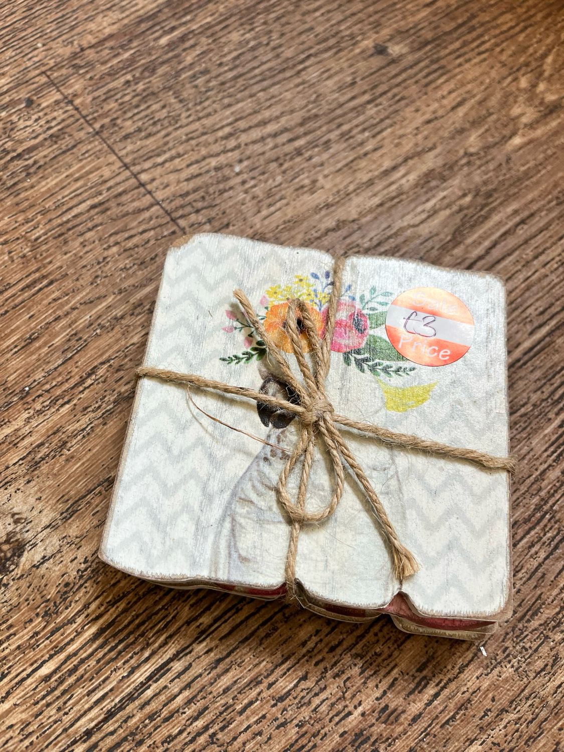 Set 4 Animal Coasters