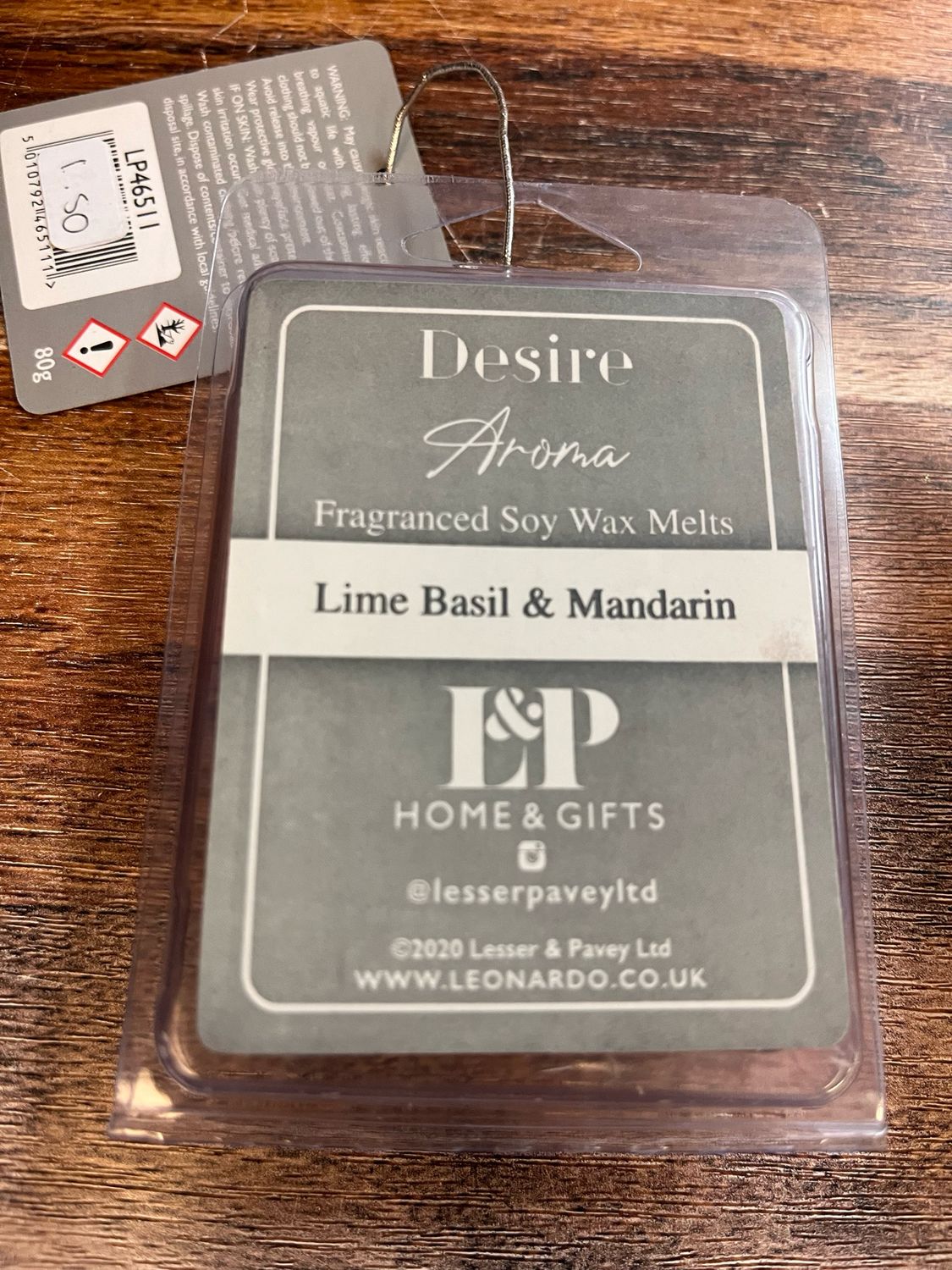 Lime Basil &amp; Mandarin Wax Melts