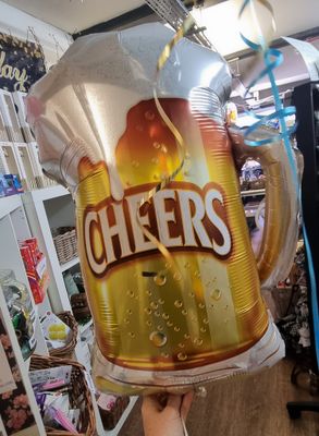 Beer glass balloon 