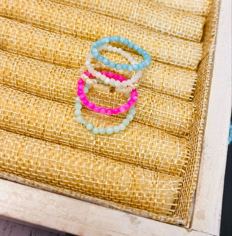 Kuala Beaded Rings … £2.95 Each Or 2 For £5