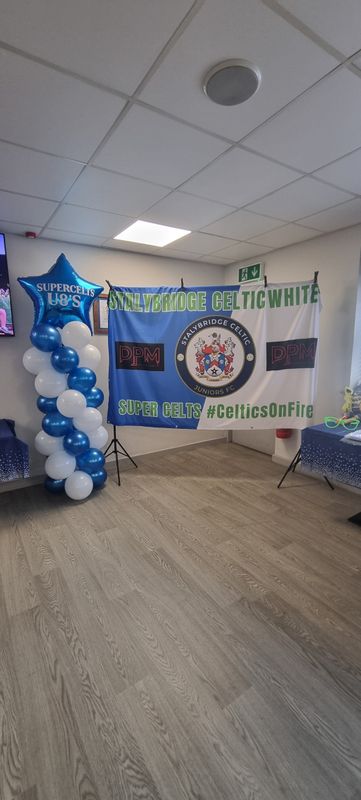 HUGE 7ft Foil star/heart Personalised Balloon tower