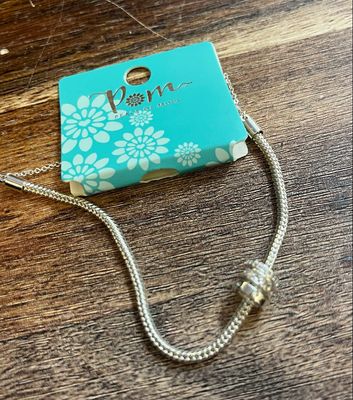 POM Triple Plated Silver Or Gold Ring Bracelet