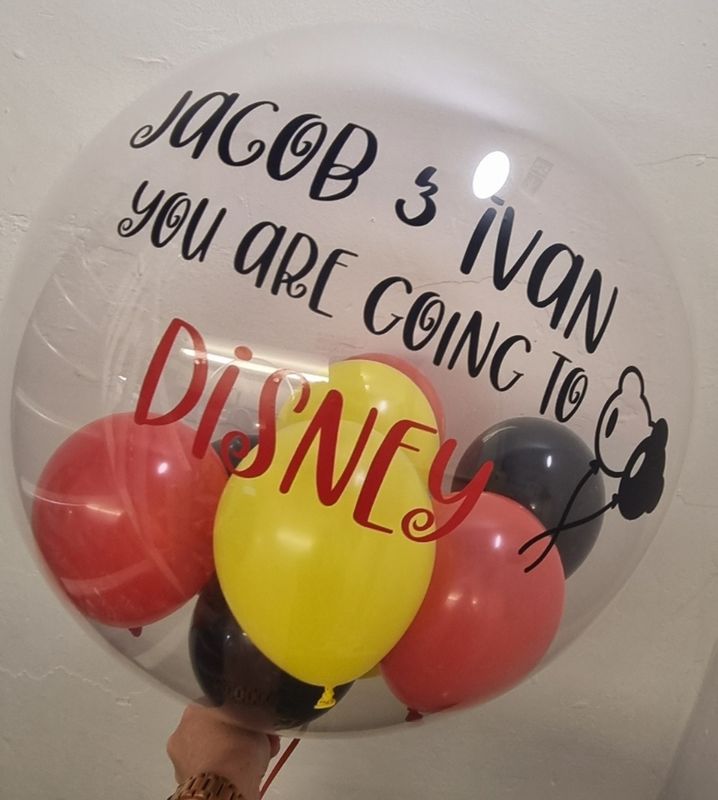 Disney reveal balloon