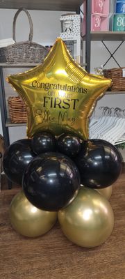 Personalised Star Balloon coloum