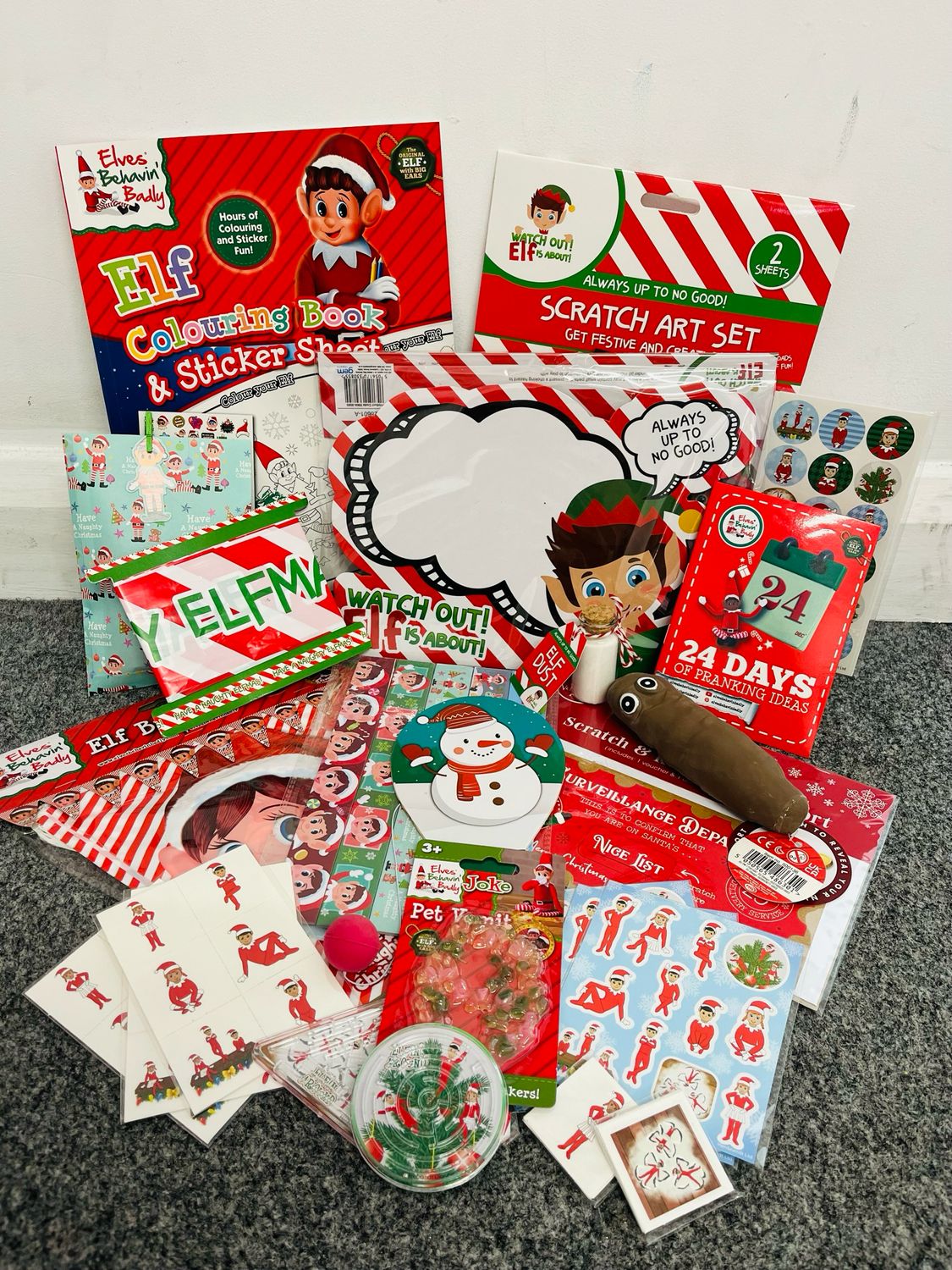 Elf Tricks &amp; Christmas Eve Bag / Box