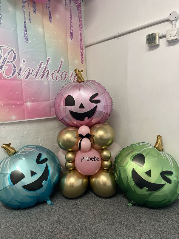 Halloween Pumpkin Towers - Personalised